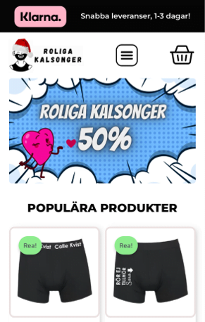 Roligakalsonger