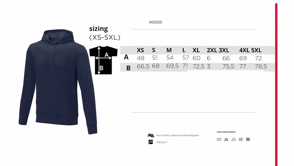 STORLEK HOODIE Hoodie med logotryck - Bild 2